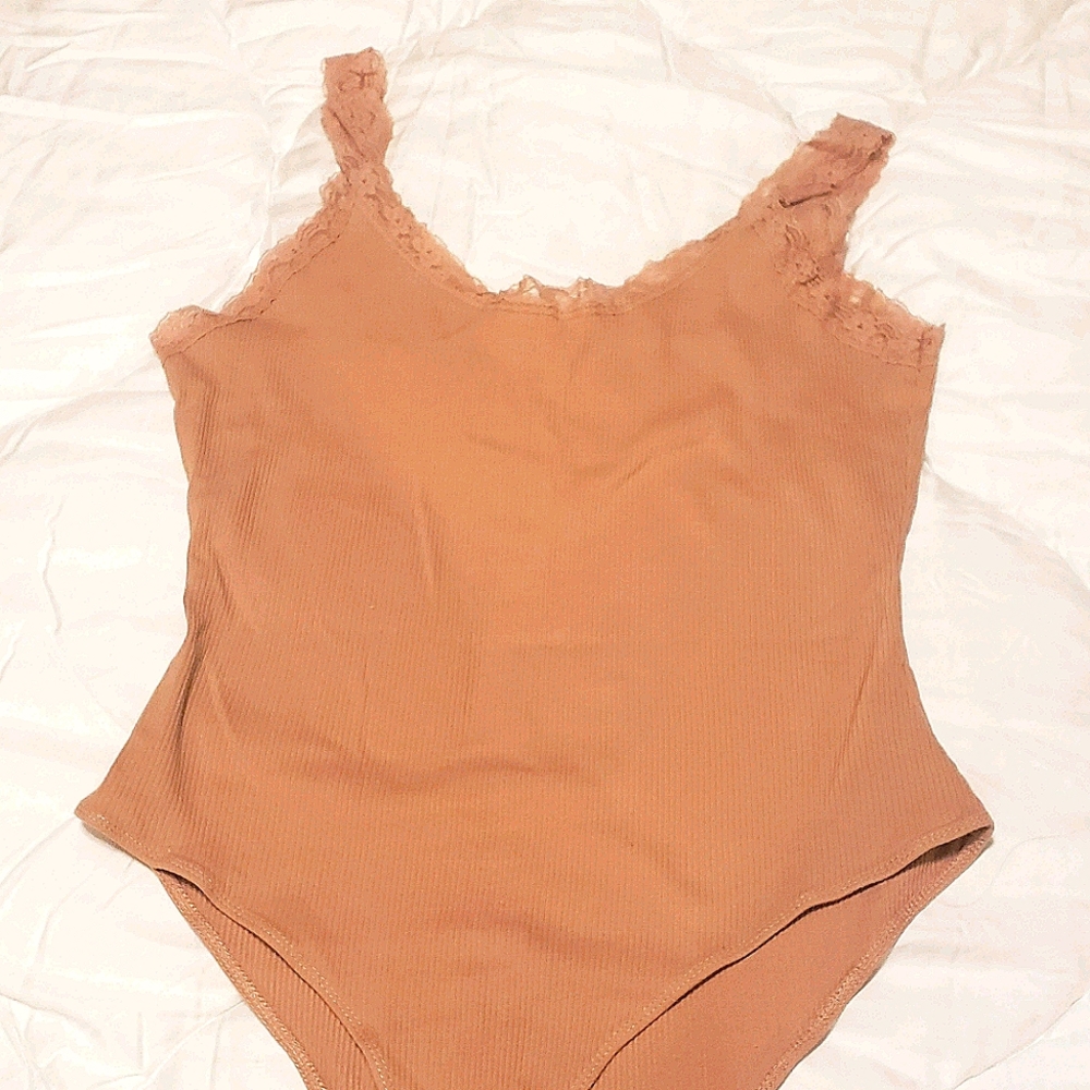 Ribbed Bodysuit